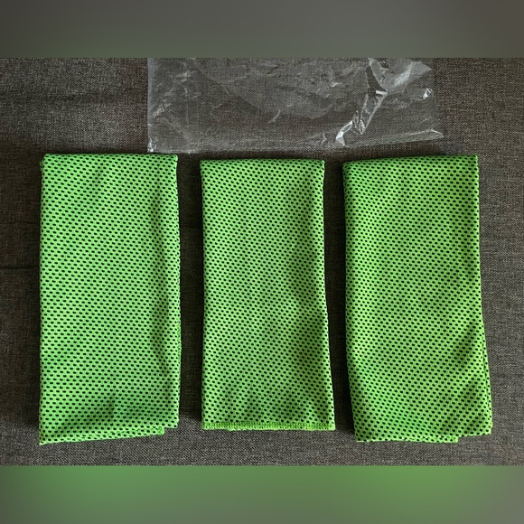 NIP Pack of 3 Cooling Towels Cold Sport Towels, Soft Breathable Quick Cool Towel - Picture 9 of 12